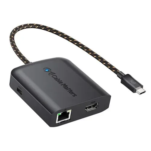 Cable Matters 201310 USB-C multiport adapter with HDMI and Ethernet