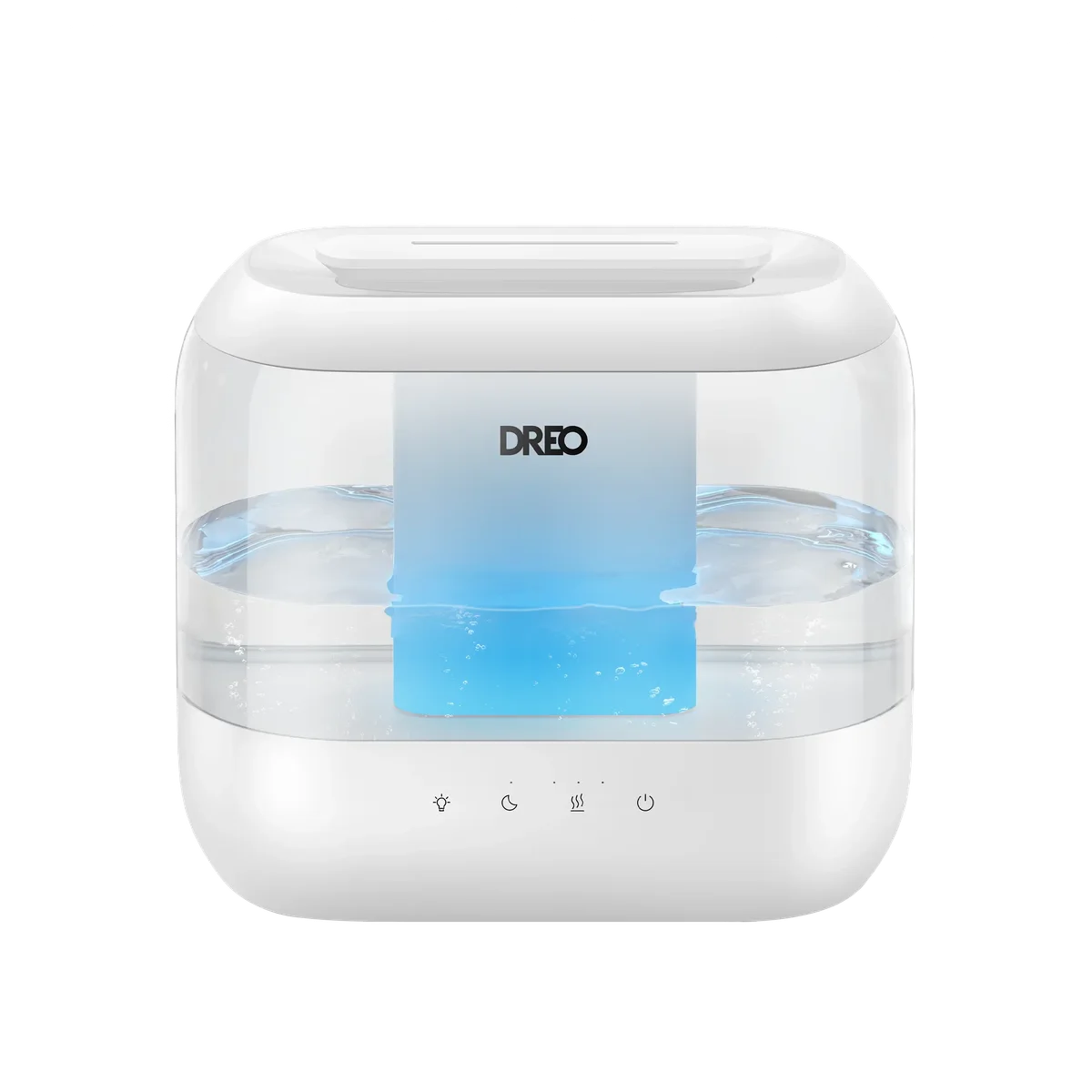 White Dreo HM311 with removable top-fill tank and front touch controls