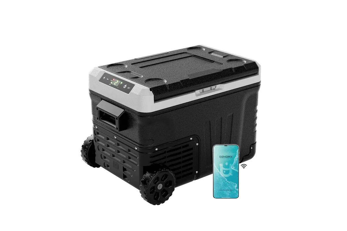 EUHOMY Rover W2 37-quart electric cooler with wheels and app control