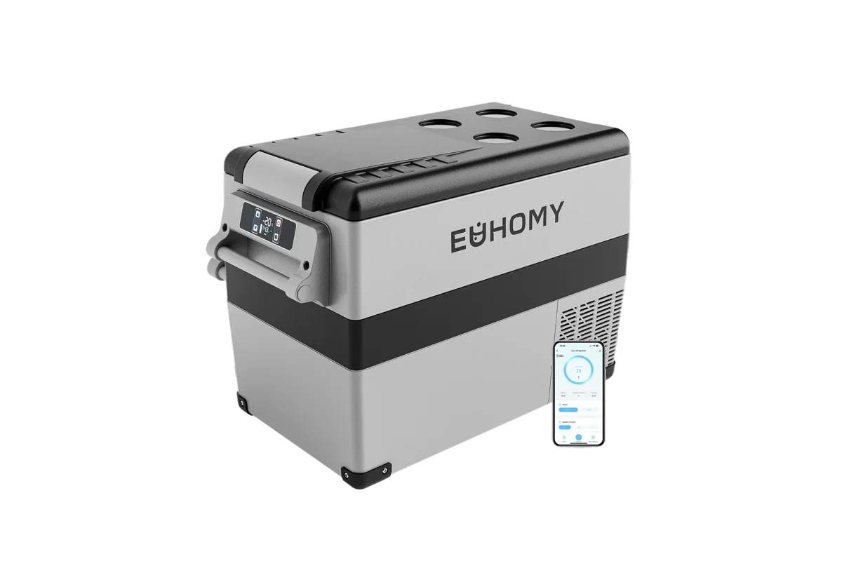 EUHOMY Rover H1 48-quart electric cooler with digital controls