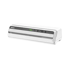 Fellowes Jupiter 125 laminator with its front light bar and control panel