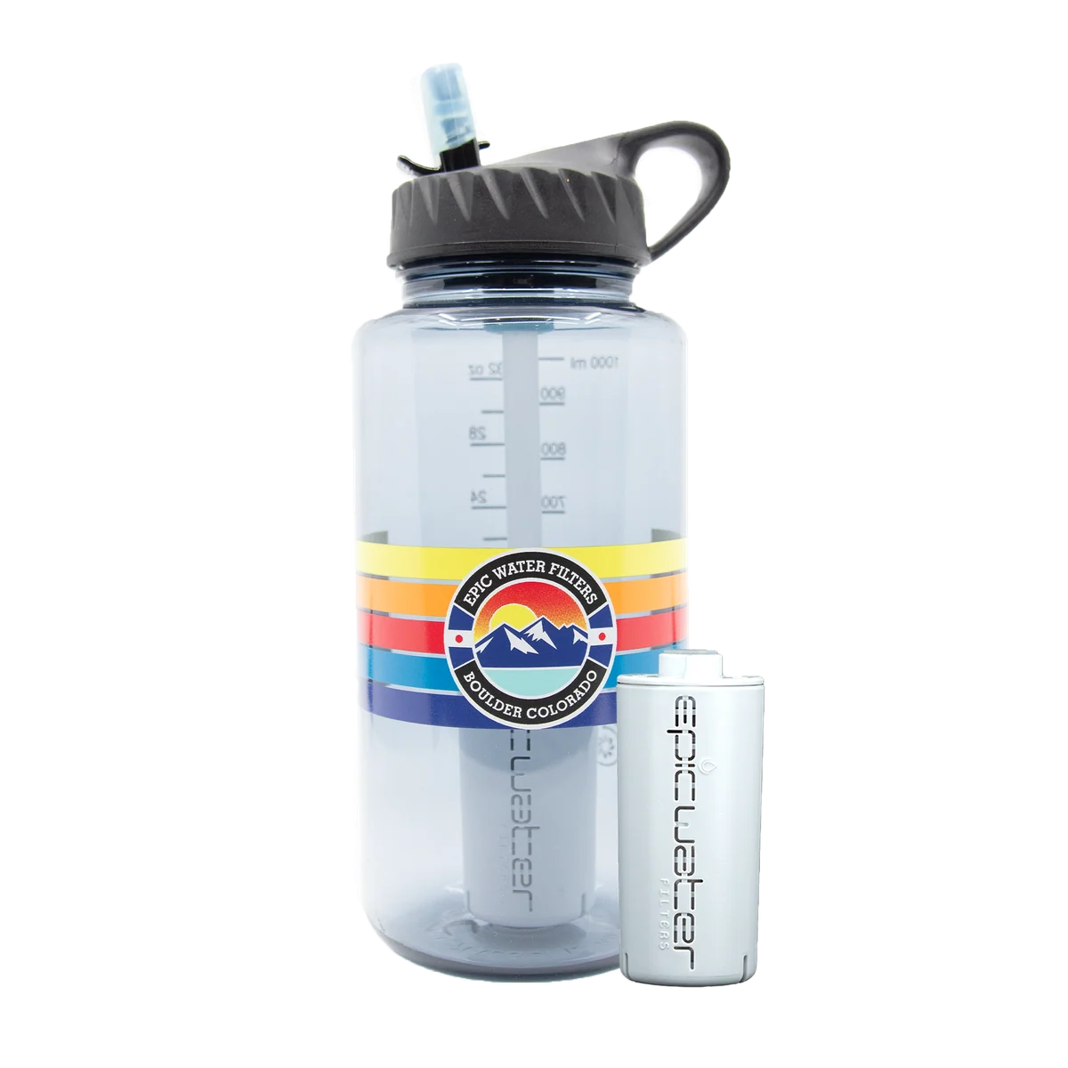 Epic Water Filters Nalgene OG bottle with filter cartridge