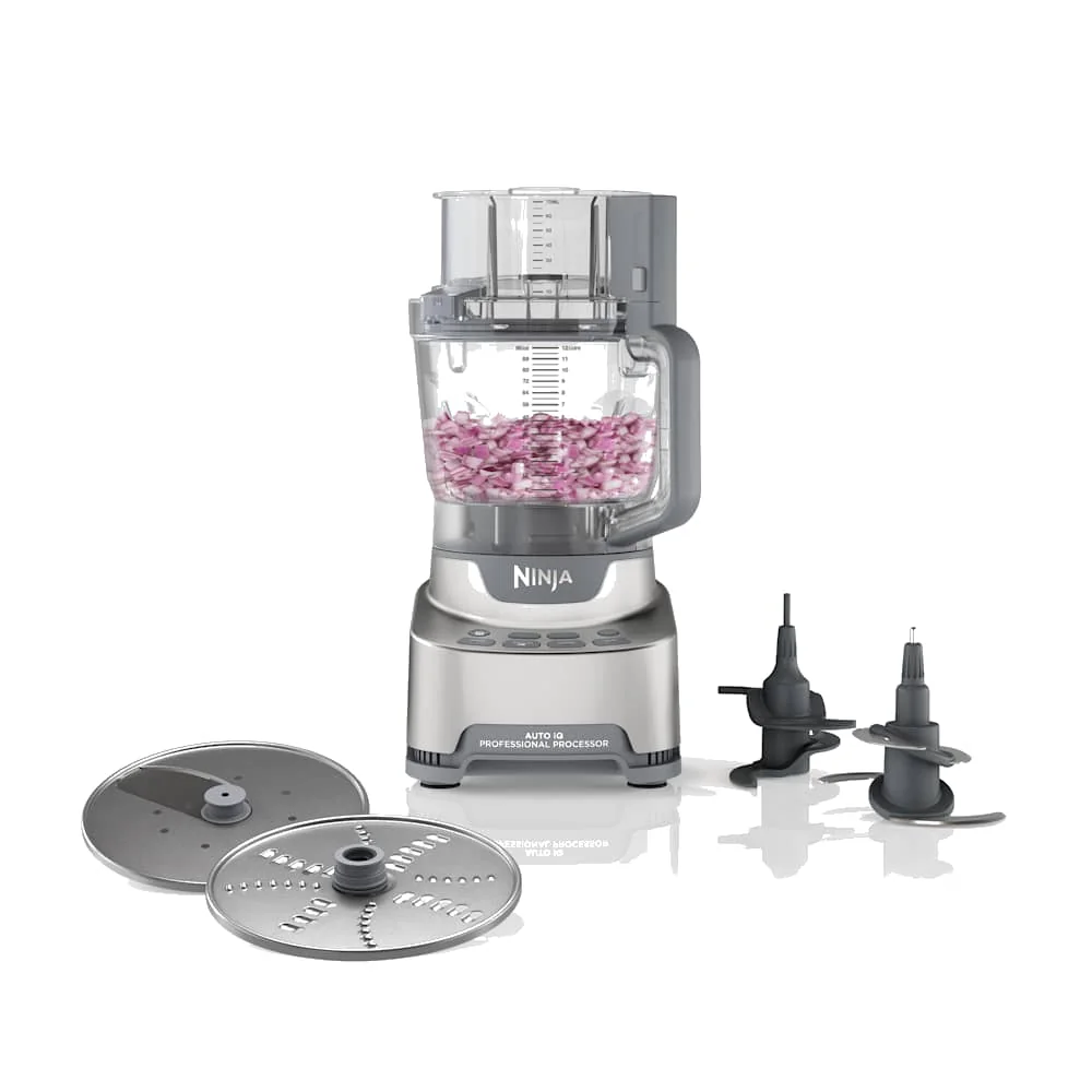 Ninja Professional XL NF701 food processor with slicing discs and blades