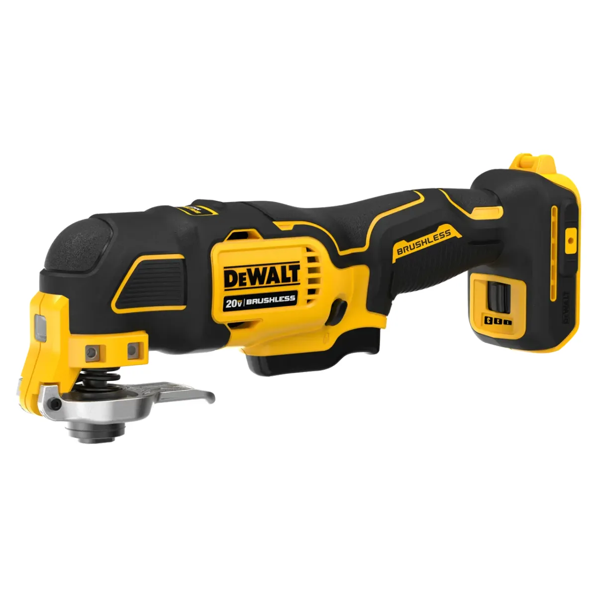 DeWalt DCS356B yellow and black cordless oscillating tool without battery