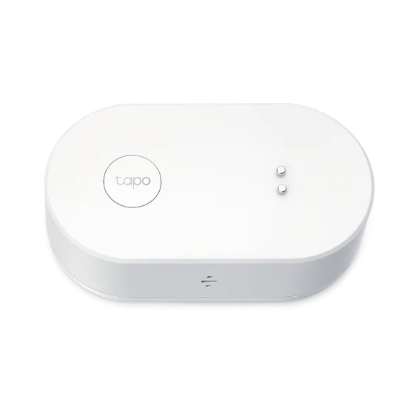 Tapo T300 oval water leak sensor with top contacts and alarm button
